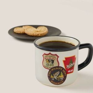 Woolrich x Target National Parks Badges Ceramic Hot & Cold Mug NWT RARE